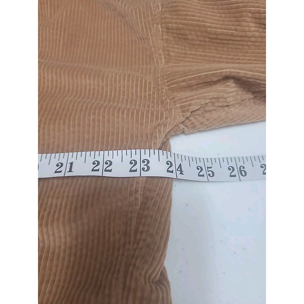 American Eagle Womens Ribbed Crop Top Size Medium Tan Beige Light Brown - Picture 5 of 9